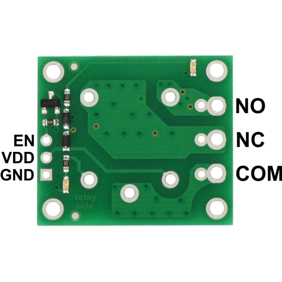 Pololu Basic SPDT Relay Carrier with 12VDC Relay (Assembled) - The Pi Hut