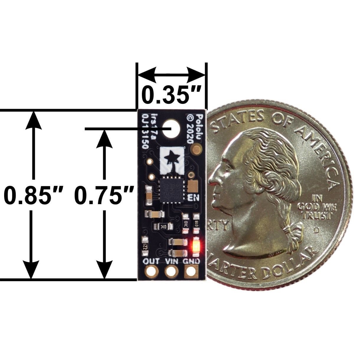 Pololu Distance Sensor with Pulse Width Output - 130cm - The Pi Hut