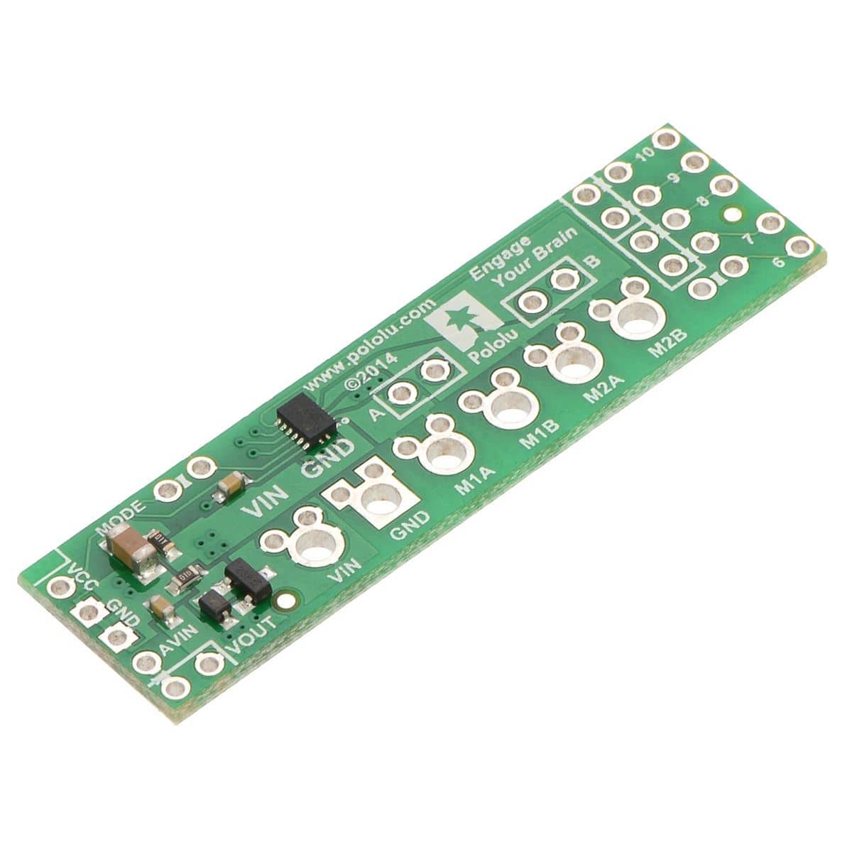 Pololu DRV8835 Dual Motor Driver Shield for Arduino - The Pi Hut