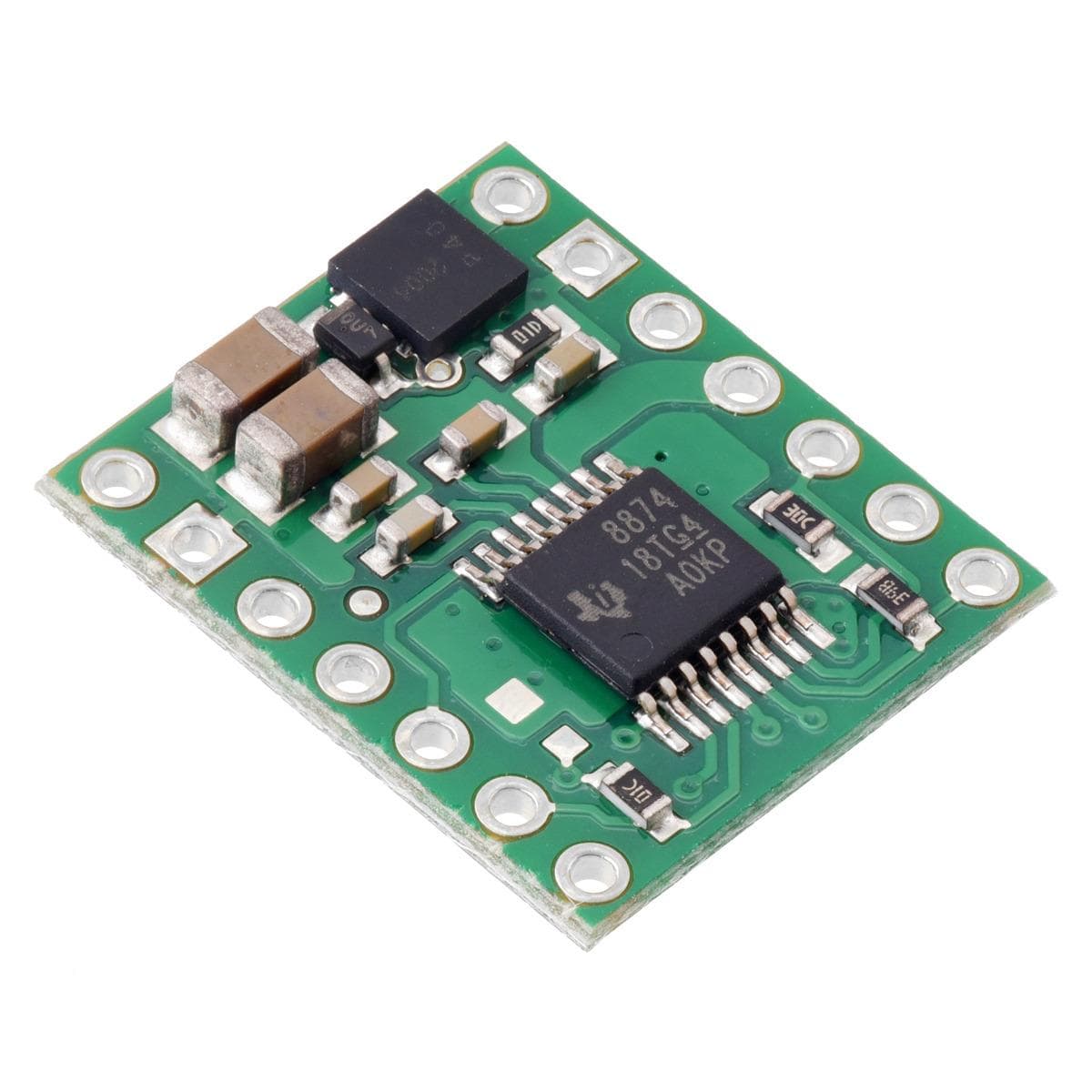 Pololu DRV8874 Single Brushed DC Motor Driver Carrier - The Pi Hut