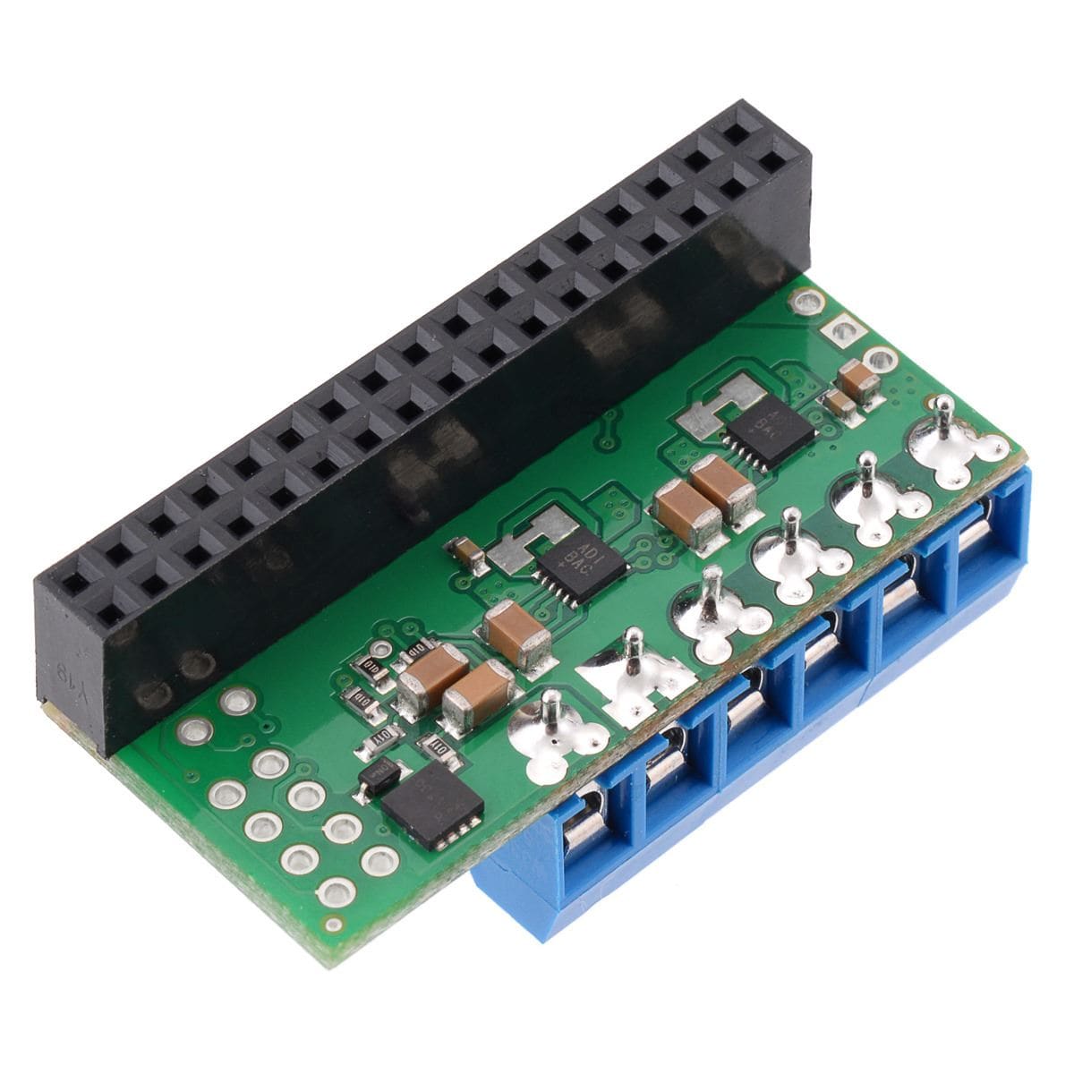 Pololu Dual MAX14870 Motor Driver for Raspberry Pi (Assembled) - The Pi Hut