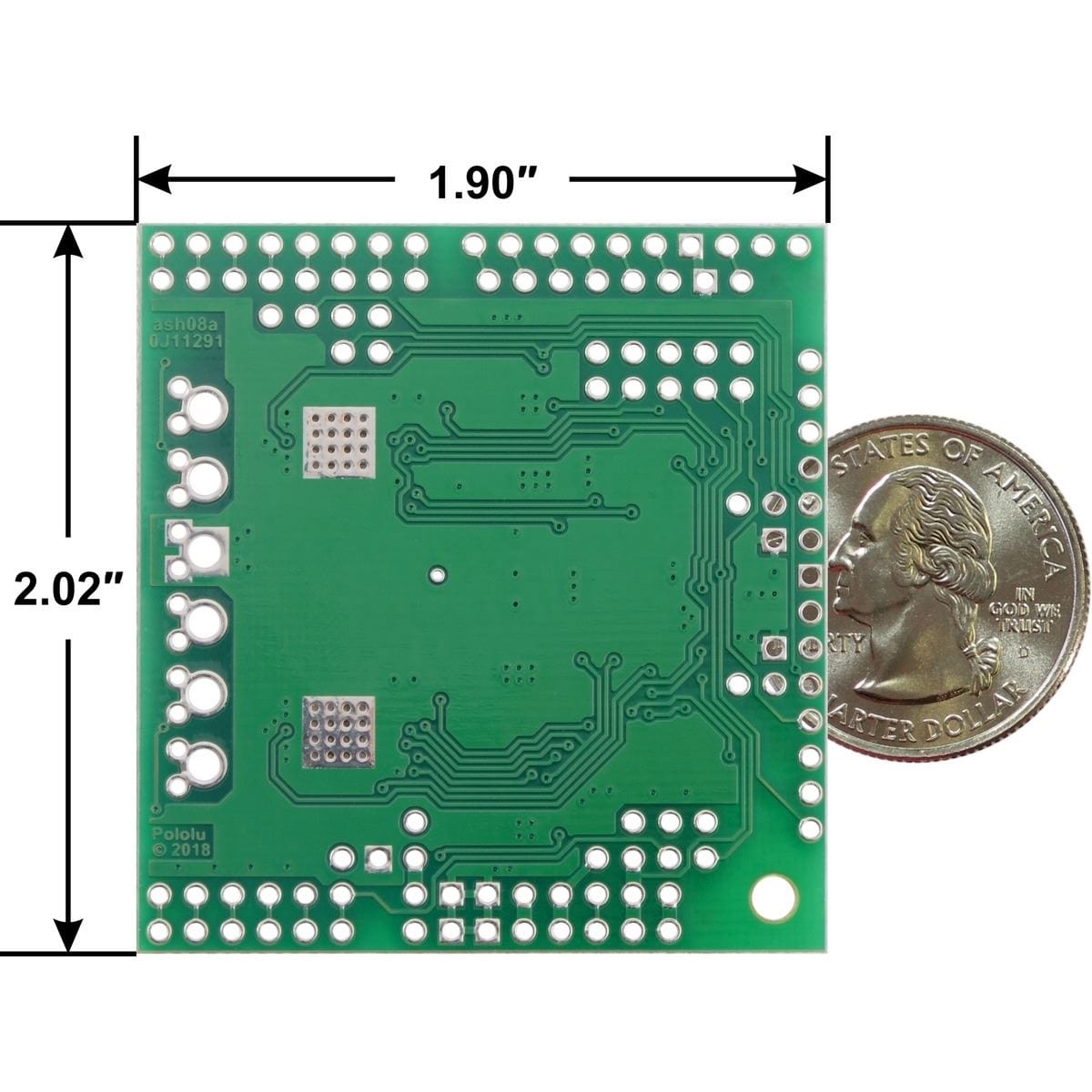 Pololu Dual TB9051FTG Motor Driver Shield for Arduino - The Pi Hut