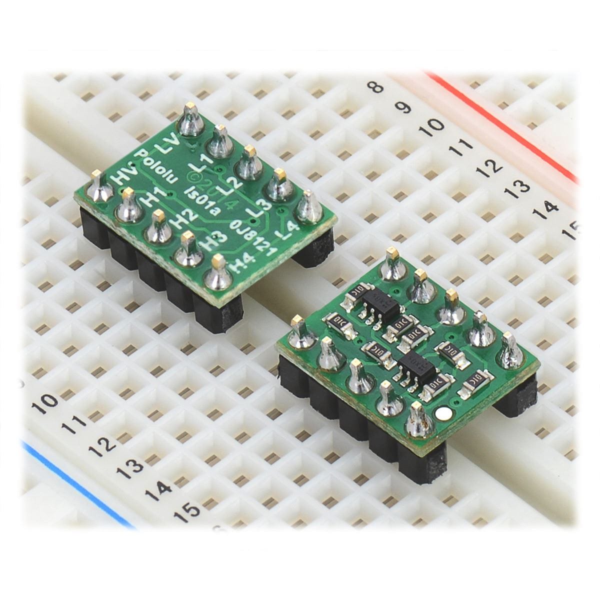 Pololu Logic Level Shifter - 4-Channel, Bidirectional - The Pi Hut