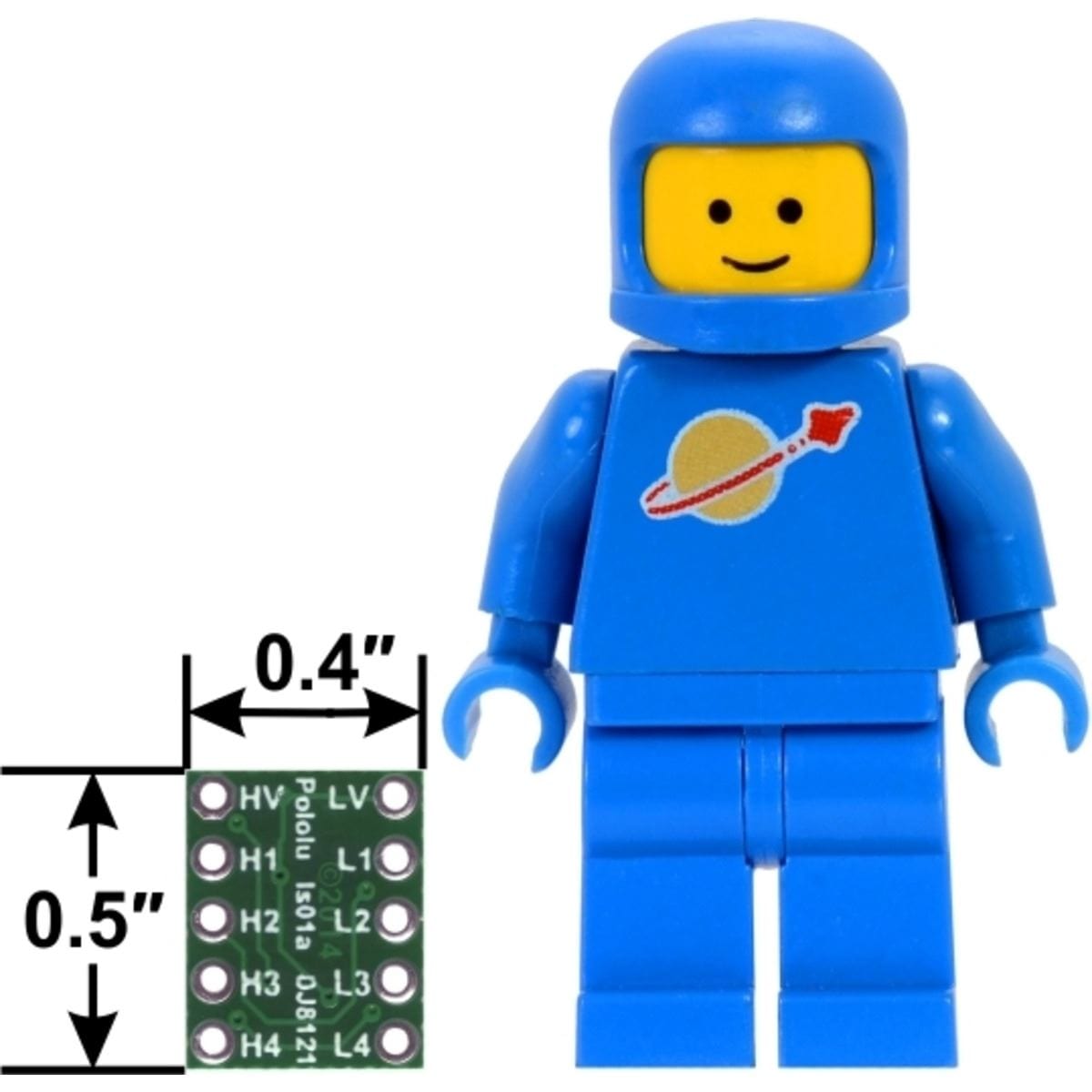 Pololu Logic Level Shifter - 4-Channel, Bidirectional - The Pi Hut