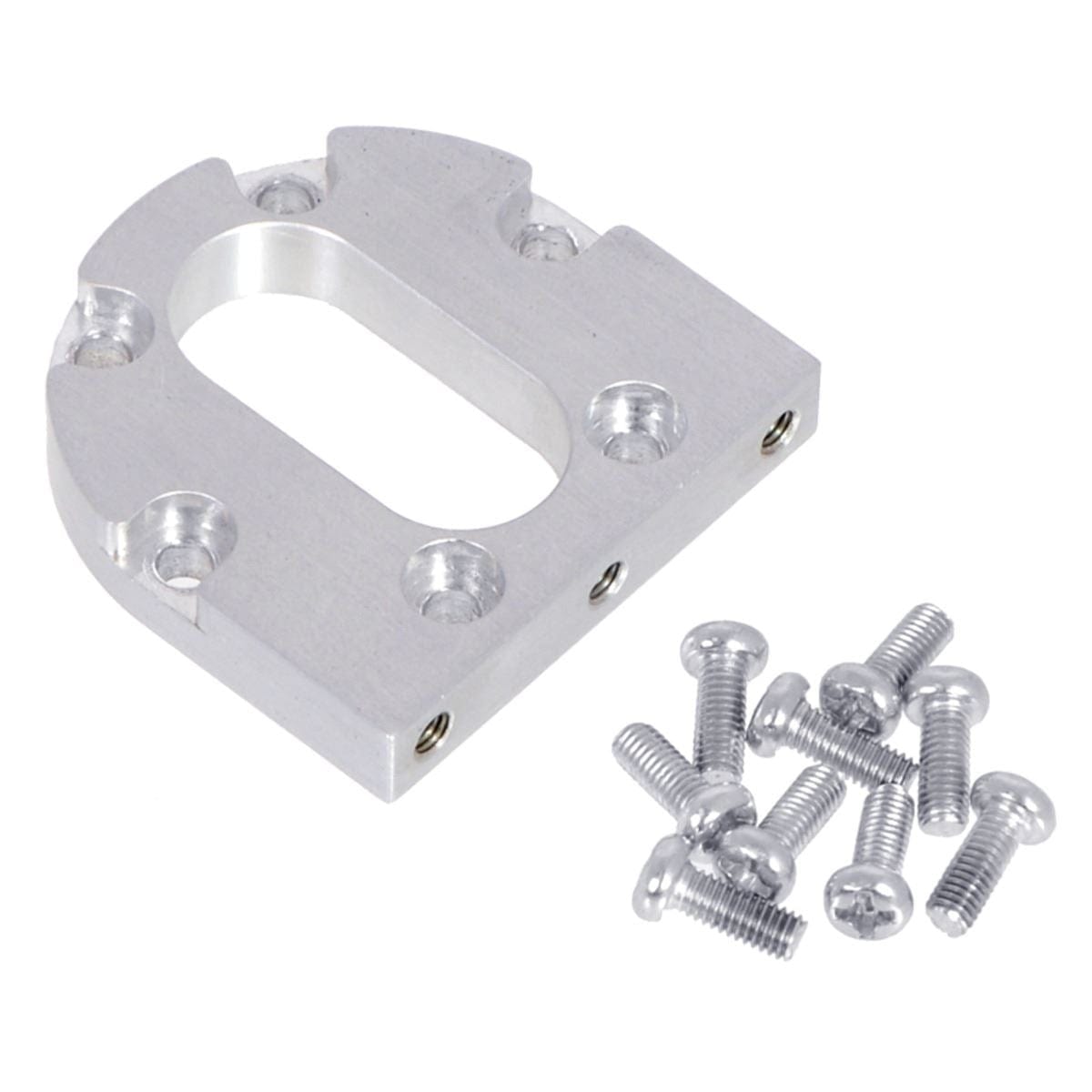 Pololu Machined Aluminum Bracket for 37D Metal Gearmotors - The Pi Hut