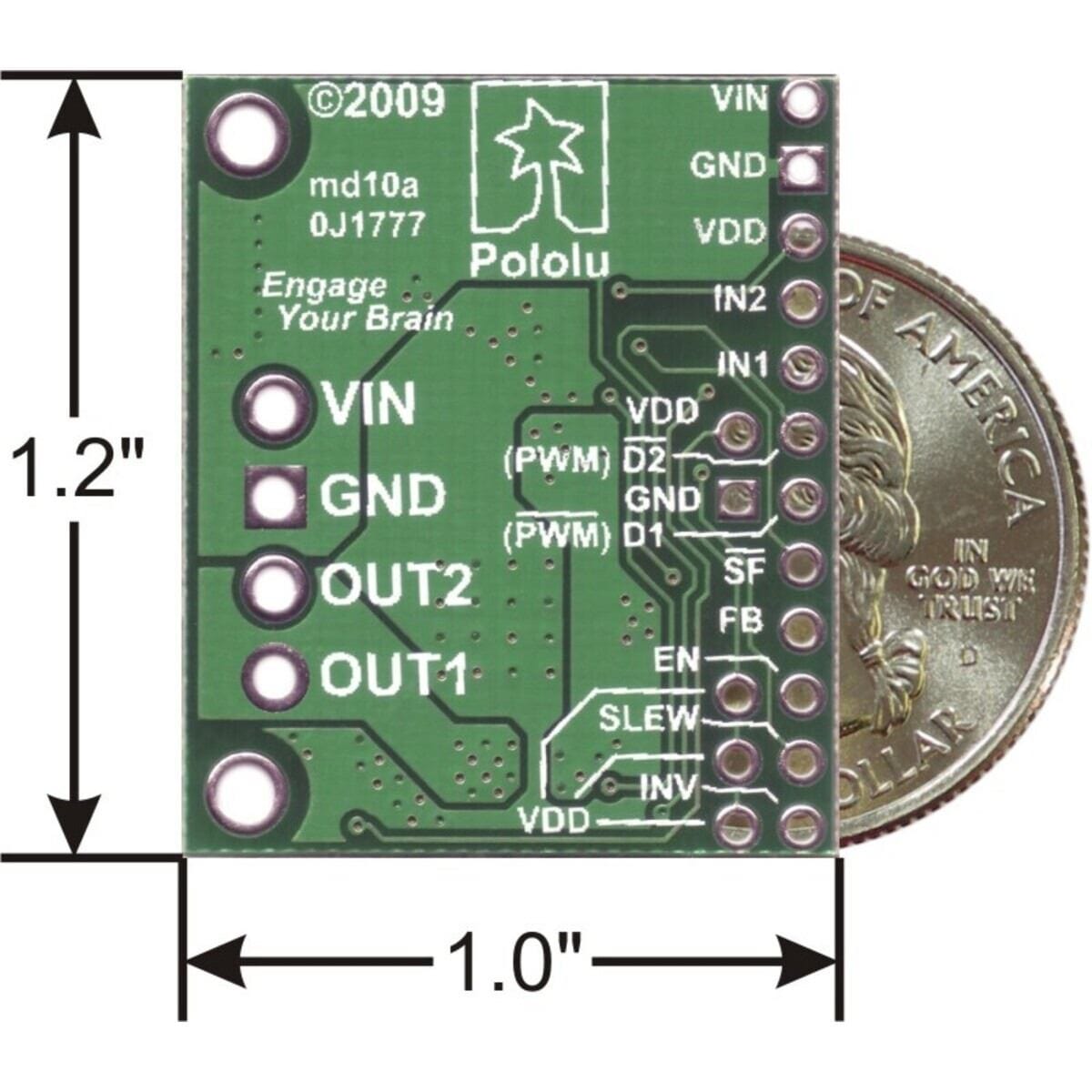 Pololu MC33926 Motor Driver Carrier - The Pi Hut