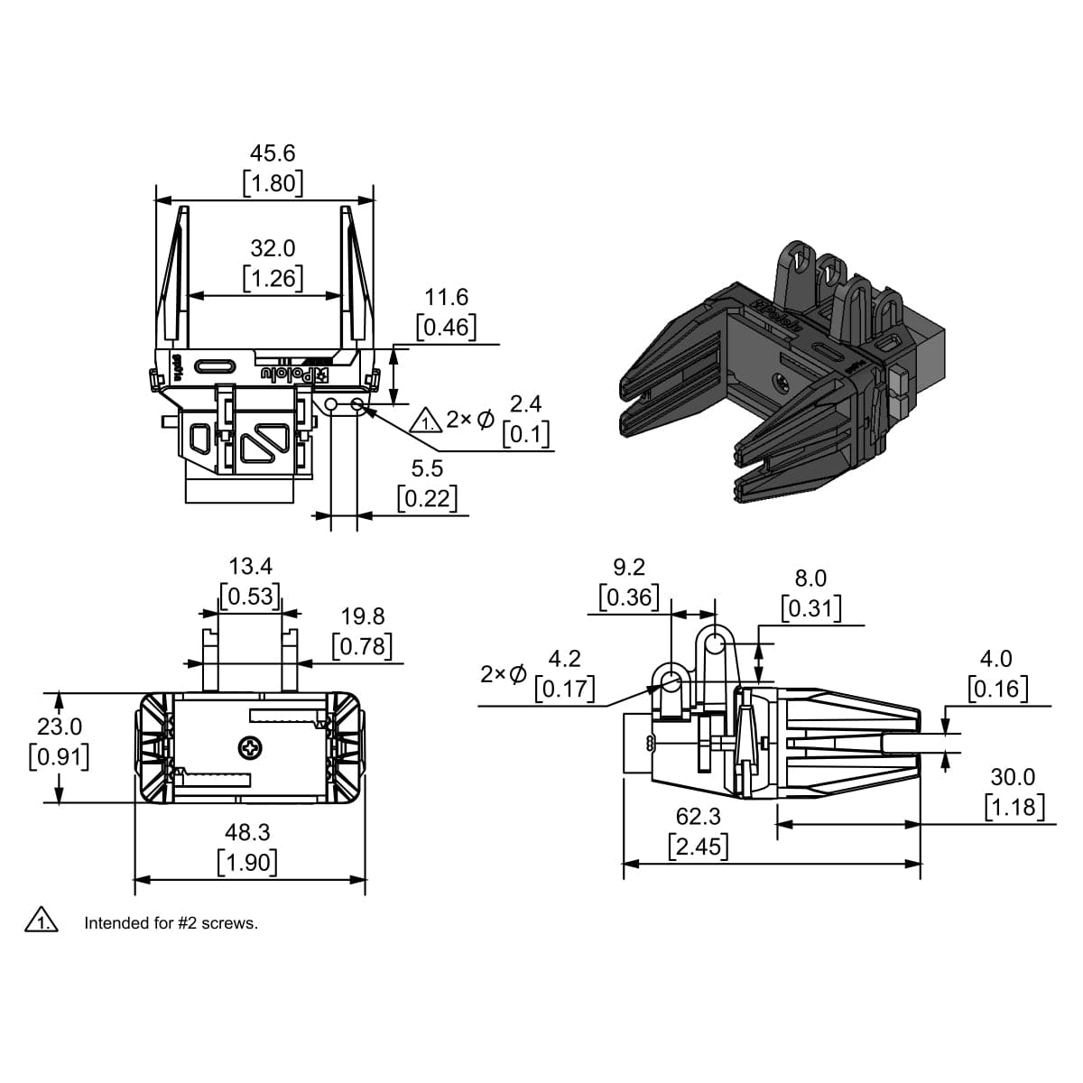 Pololu Micro Gripper Kit with Position Feedback Servo - The Pi Hut