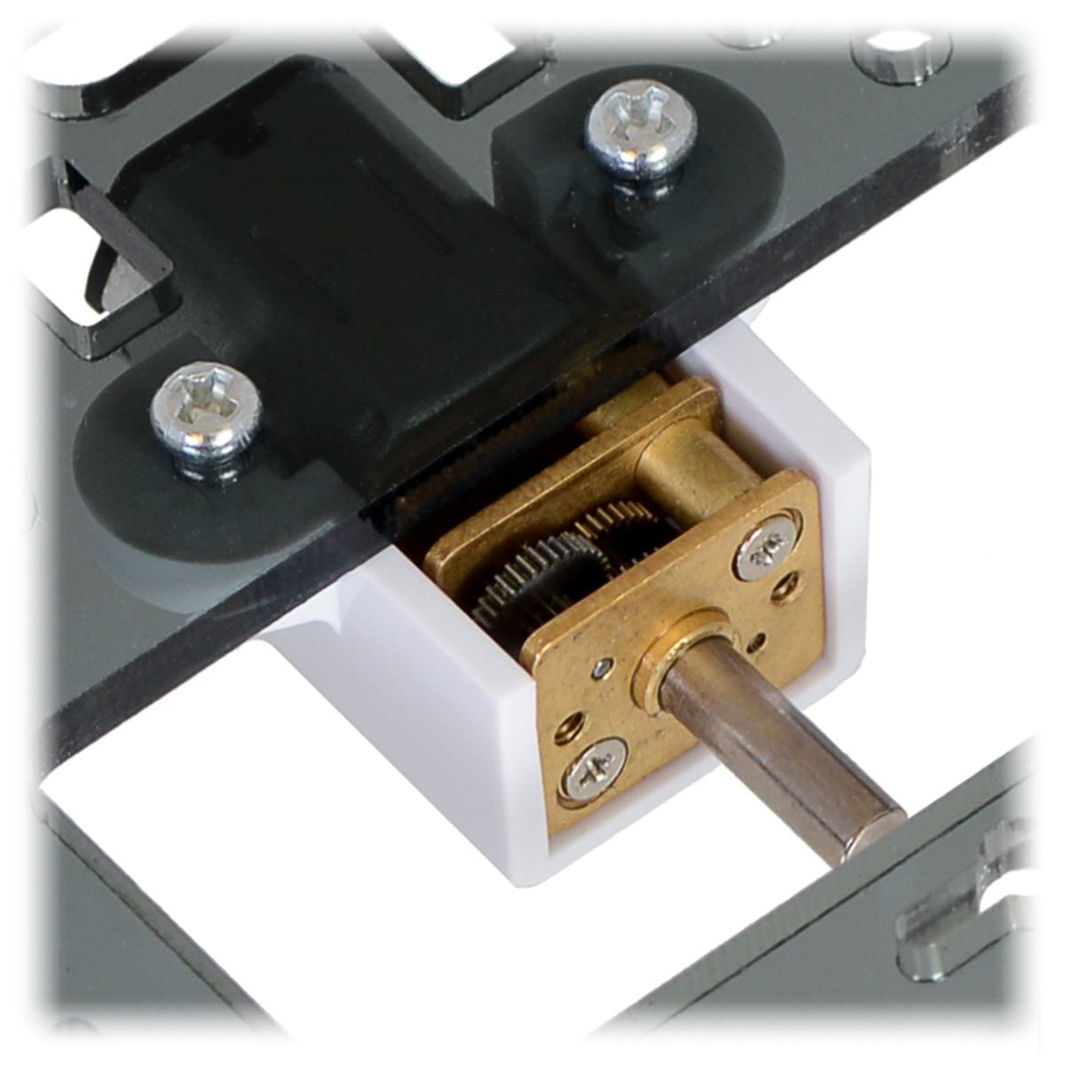 Pololu Micro Metal Gearmotor Bracket Extended Pair - The Pi Hut