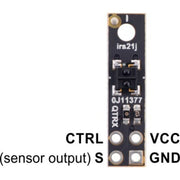 Pololu QTRX-HD-01A Reflectance Sensor: 1-Channel, 5mm, Analog - The Pi Hut