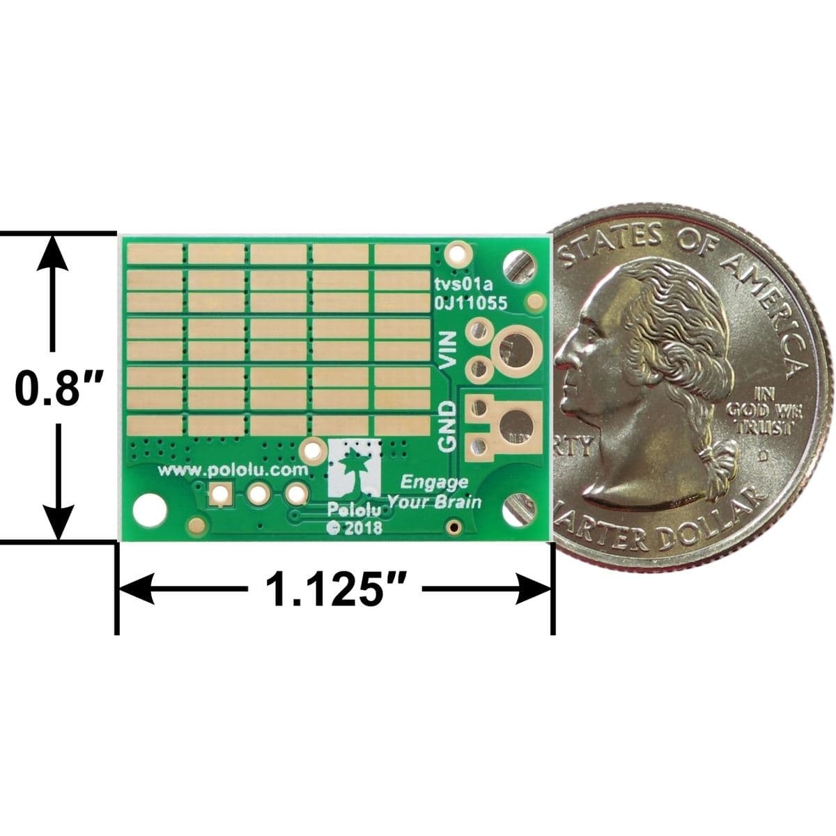 Pololu Shunt Regulator: 33V 32.8Ω 3W - The Pi Hut