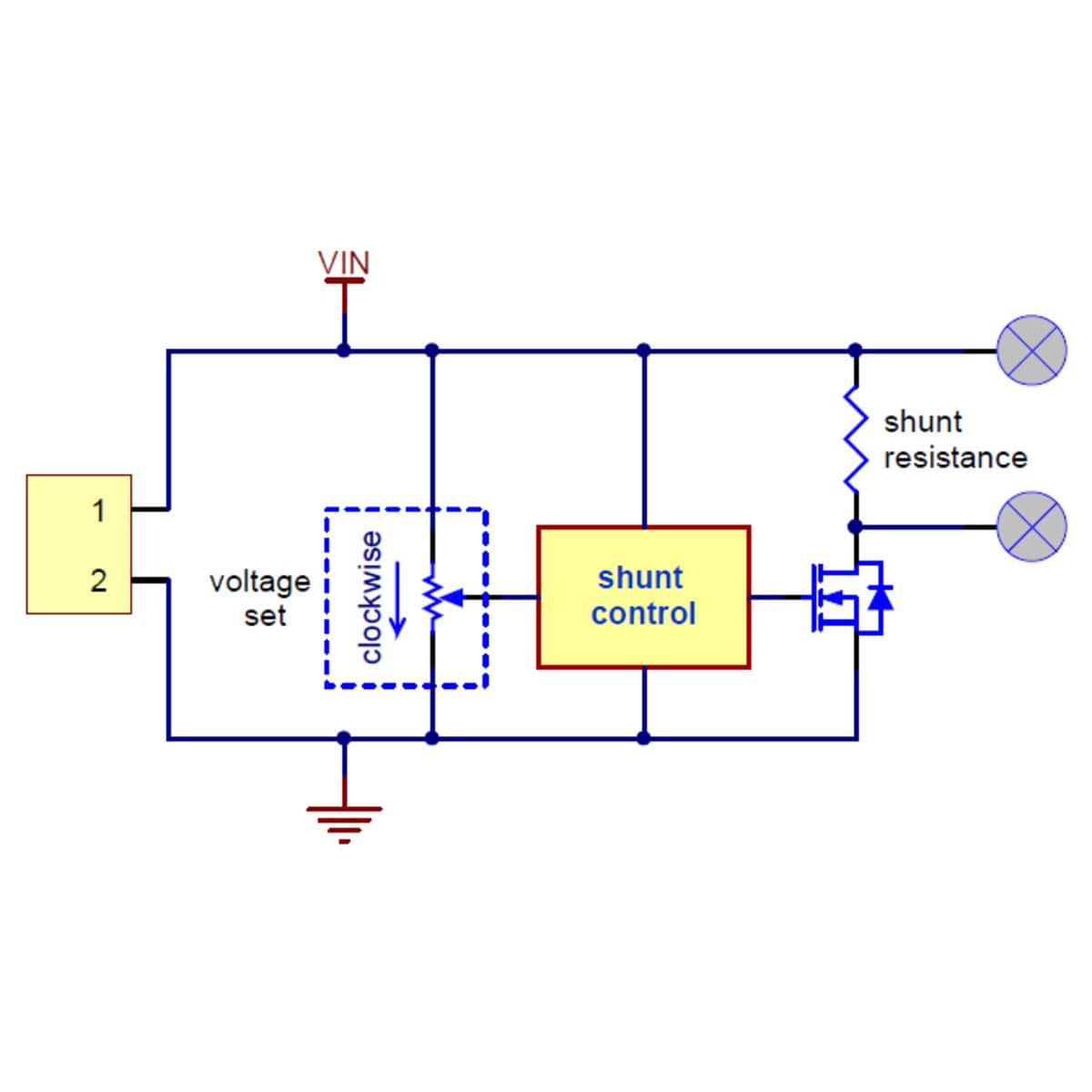 Pololu Shunt Regulator: 33V 32.8Ω 3W - The Pi Hut