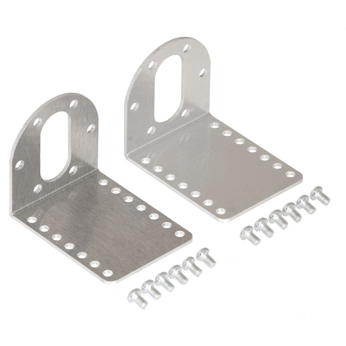 Pololu Stamped Aluminum L-Bracket Pair for 37D Metal Gearmotors - The Pi Hut