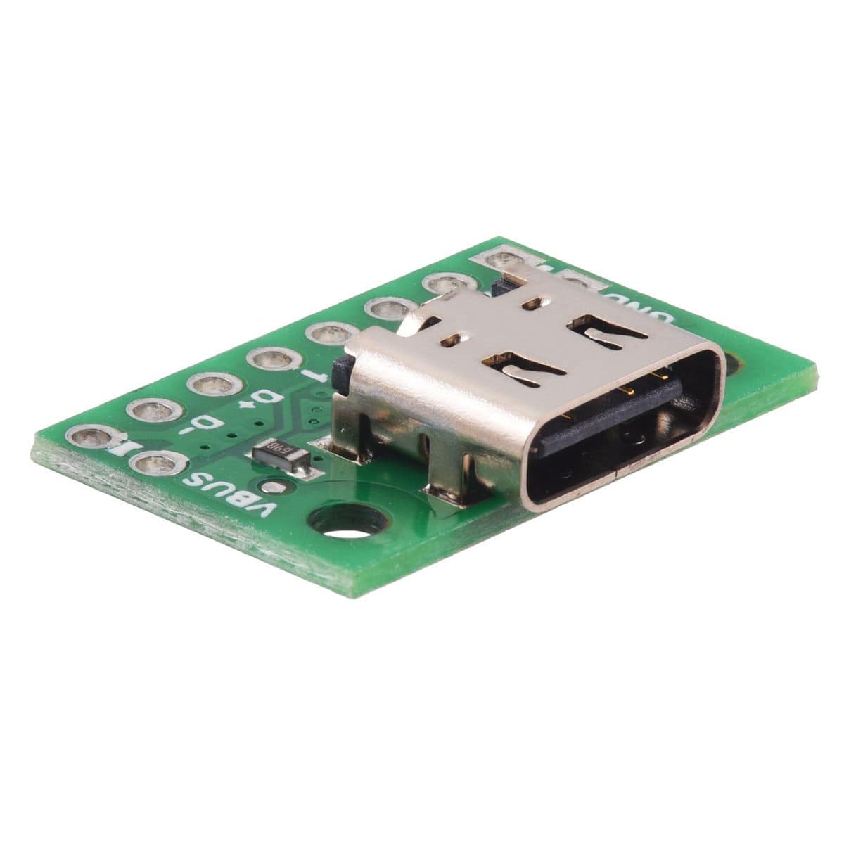 Pololu USB 2.0 Type-C Connector Breakout Board (usb07b) - The Pi Hut