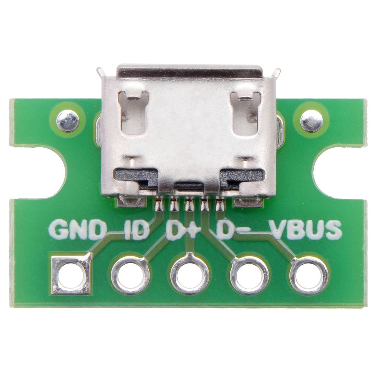 Pololu USB Micro-B Connector Breakout Board - The Pi Hut