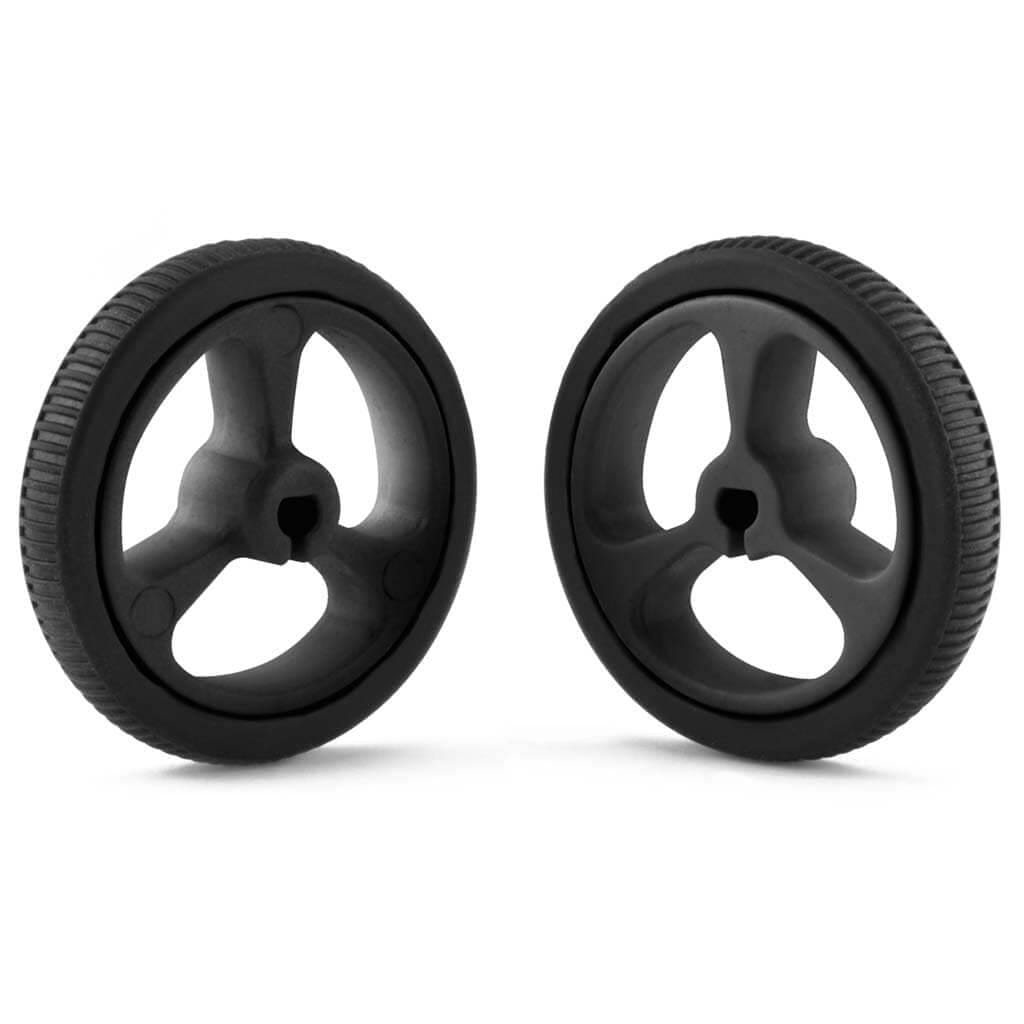 Pololu Wheel 32×7mm Pair - Black - The Pi Hut