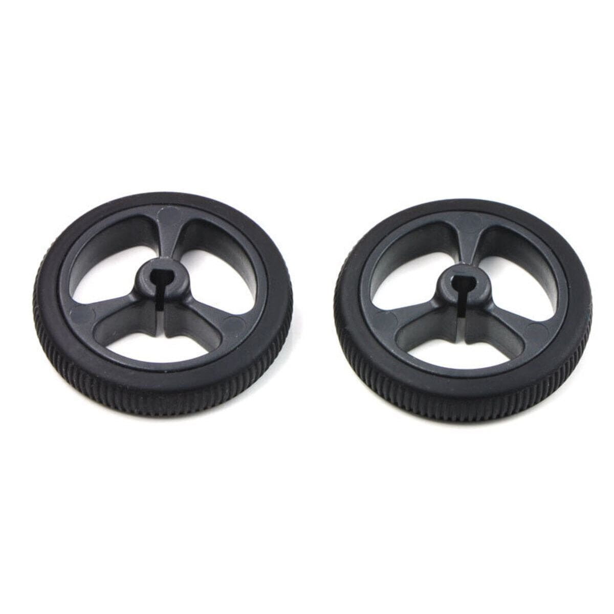 Pololu Wheel 32×7mm Pair - Black - The Pi Hut