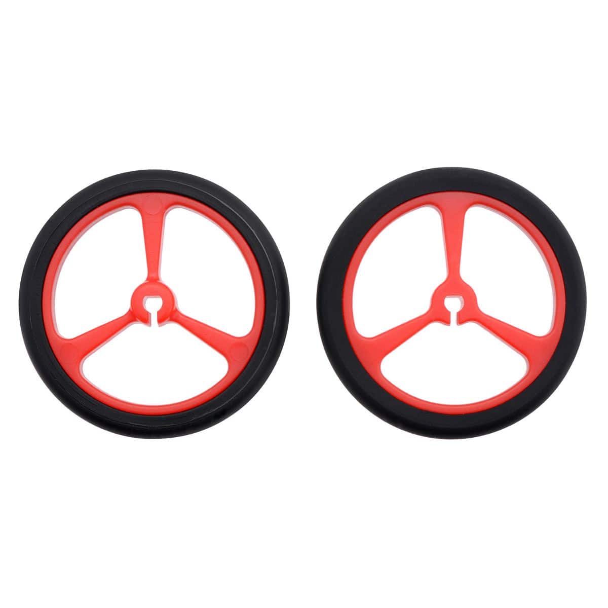 Pololu Wheel 40x7mm Pair - Red - The Pi Hut