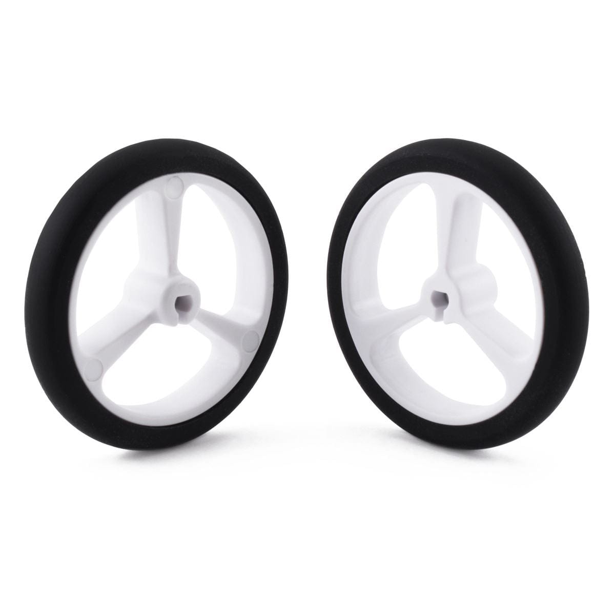 Pololu Wheel 40x7mm Pair - White - The Pi Hut