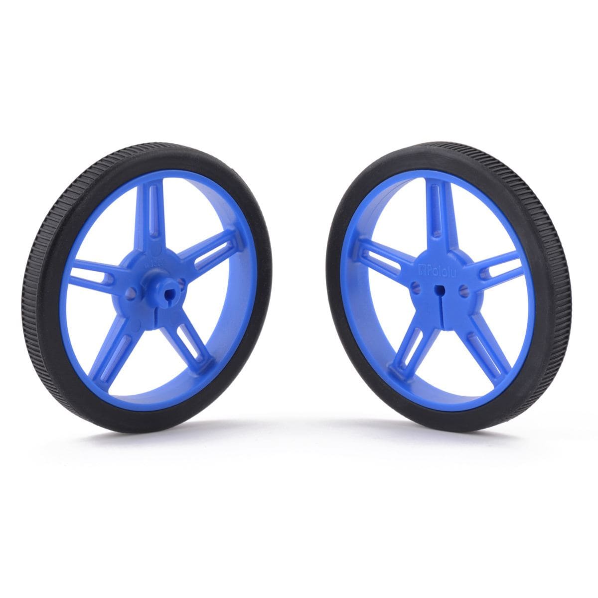 Pololu Wheel 60×8mm Pair - Blue - The Pi Hut