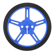 Pololu Wheel 60×8mm Pair - Blue - The Pi Hut