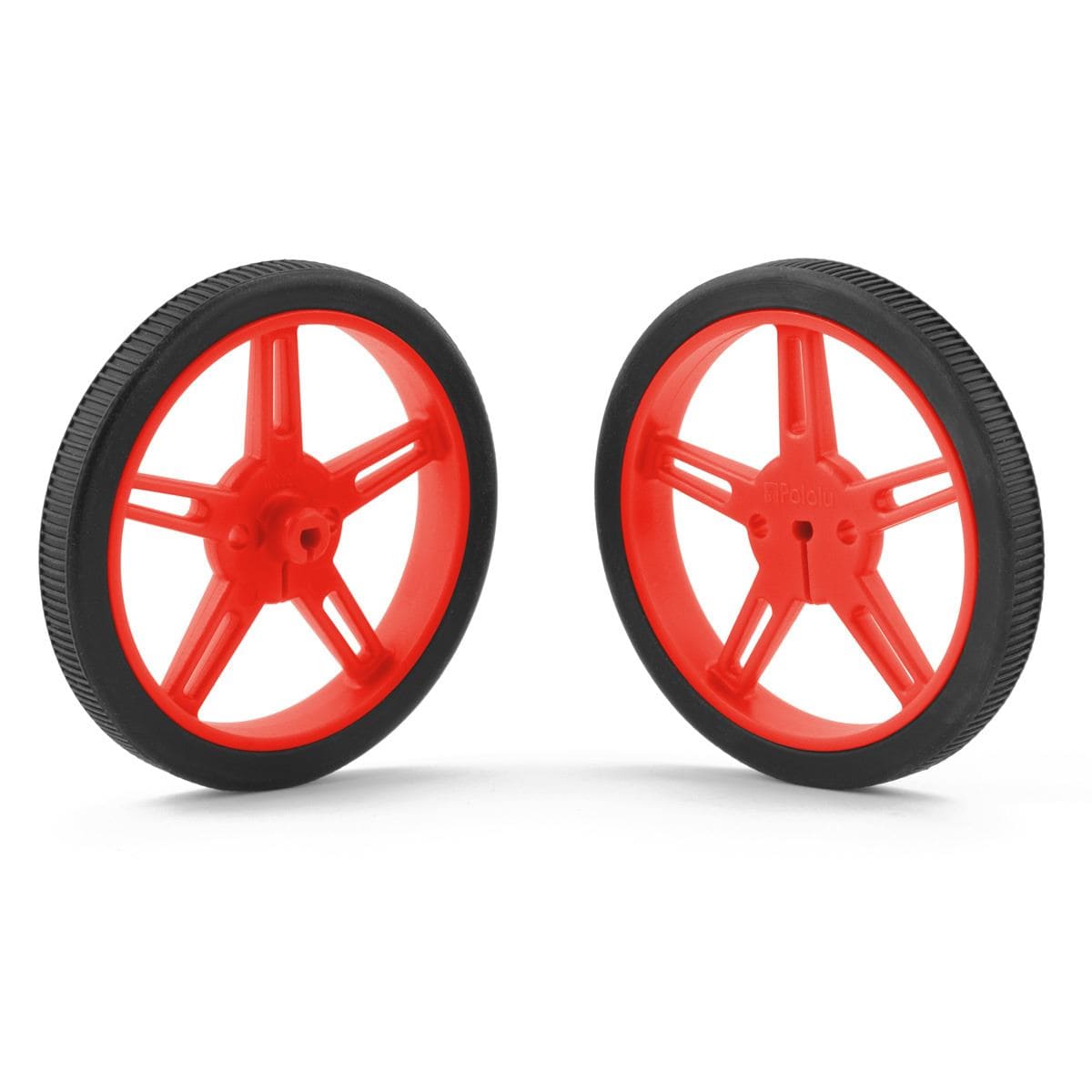 Pololu Wheel 60×8mm Pair - Red - The Pi Hut