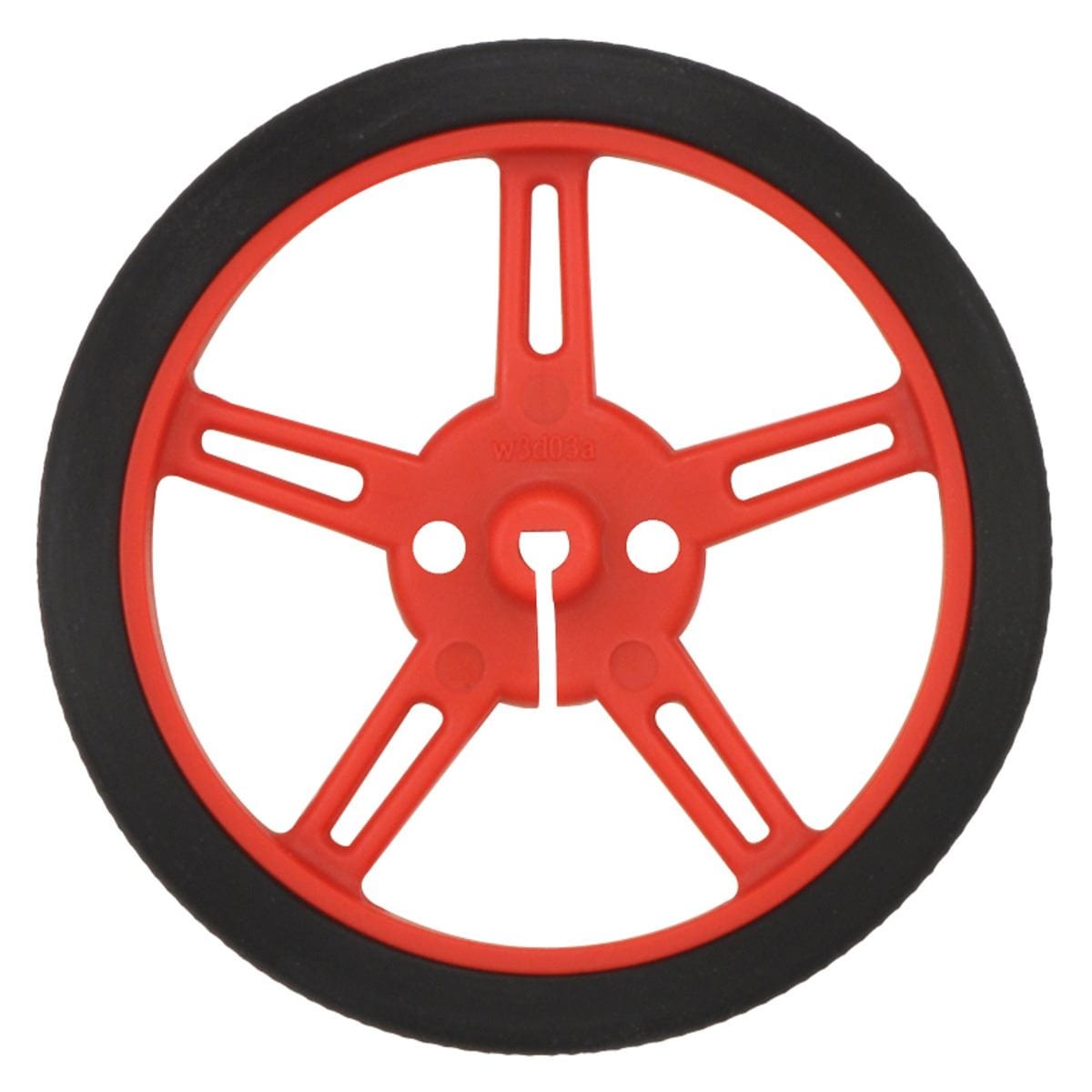 Pololu Wheel 60×8mm Pair - Red - The Pi Hut