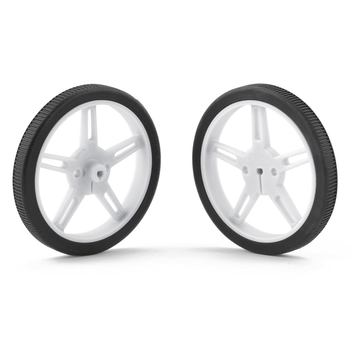 Pololu Wheel 60×8mm Pair - White - The Pi Hut