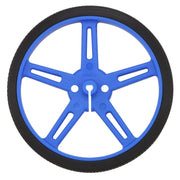 Pololu Wheel 70x8mm Pair - Blue - The Pi Hut