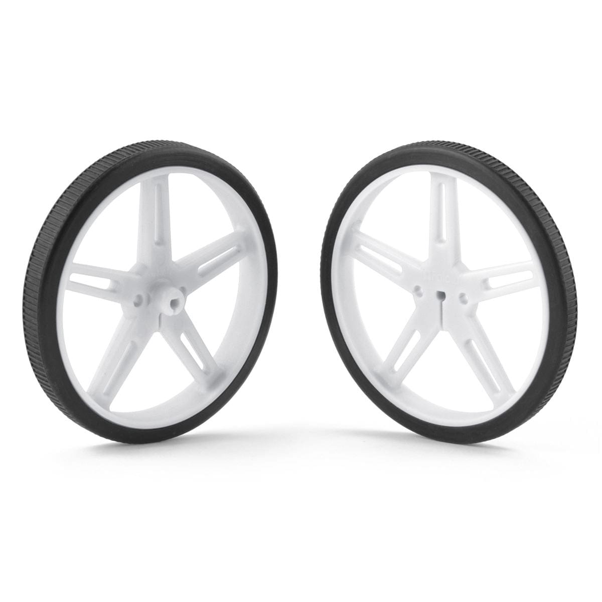 Pololu Wheel 70x8mm Pair - White - The Pi Hut