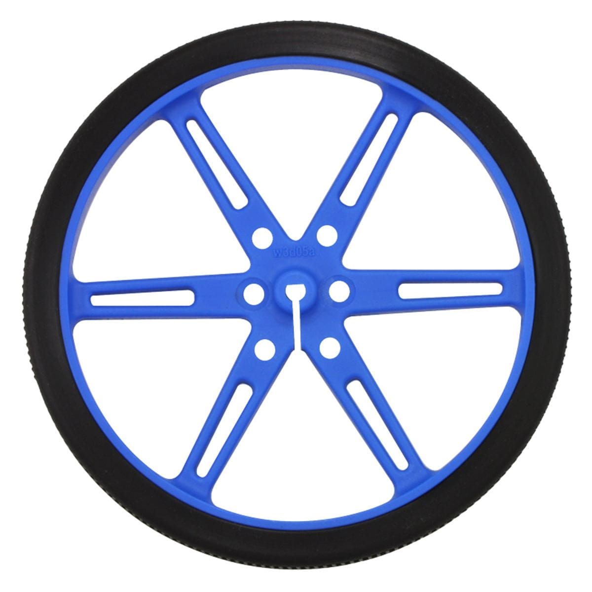Pololu Wheel 80x10mm Pair - Blue - The Pi Hut