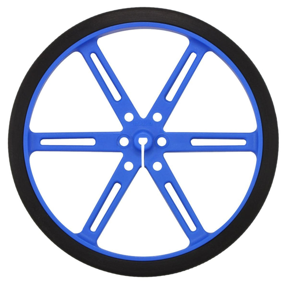 Pololu Wheel 90x10mm Pair - Blue - The Pi Hut