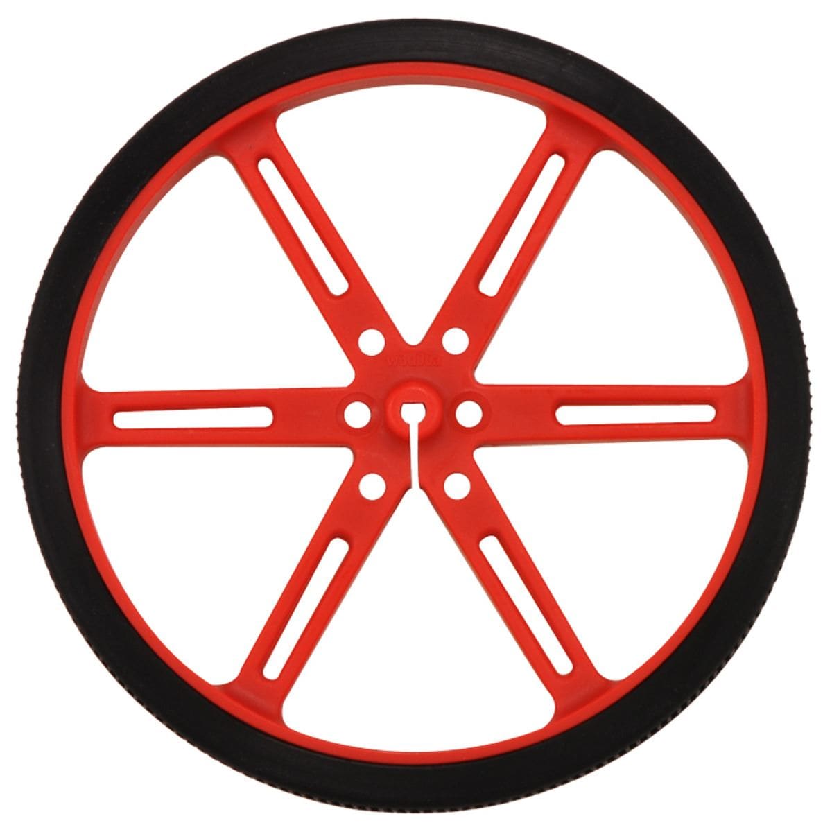 Pololu Wheel 90x10mm Pair - Red - The Pi Hut