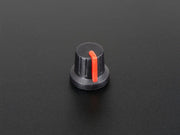 Potentiometer Knob - Soft Touch T18 - Red - The Pi Hut
