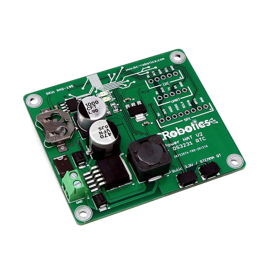 Rtc Backup Power Module Raspberry Pi Power + RTC HAT for Raspberry Pi - The Pi Hut