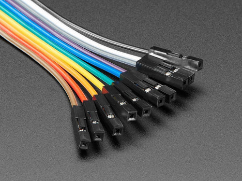 Premium Female/Female Jumper Wires - 40 x 12 (300mm) | Cables & Wiring | V.O.C.-Electronics