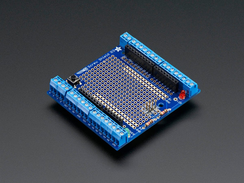 Proto-Screwshield (Wingshield) R3 Kit for Arduino - The Pi Hut