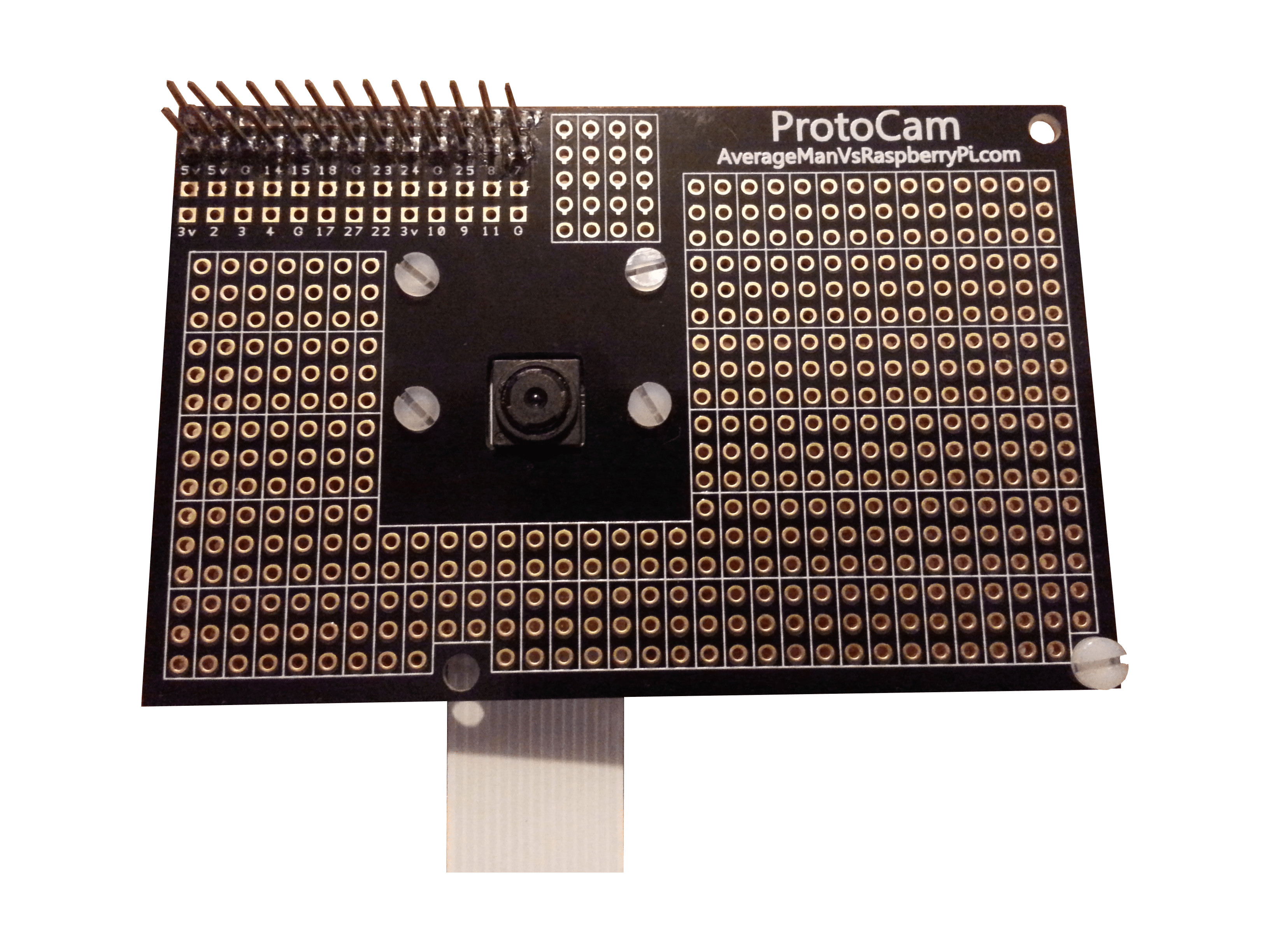 ProtoCam - RPi Camera Module Prototyping Board [Discontinued] - The Pi Hut