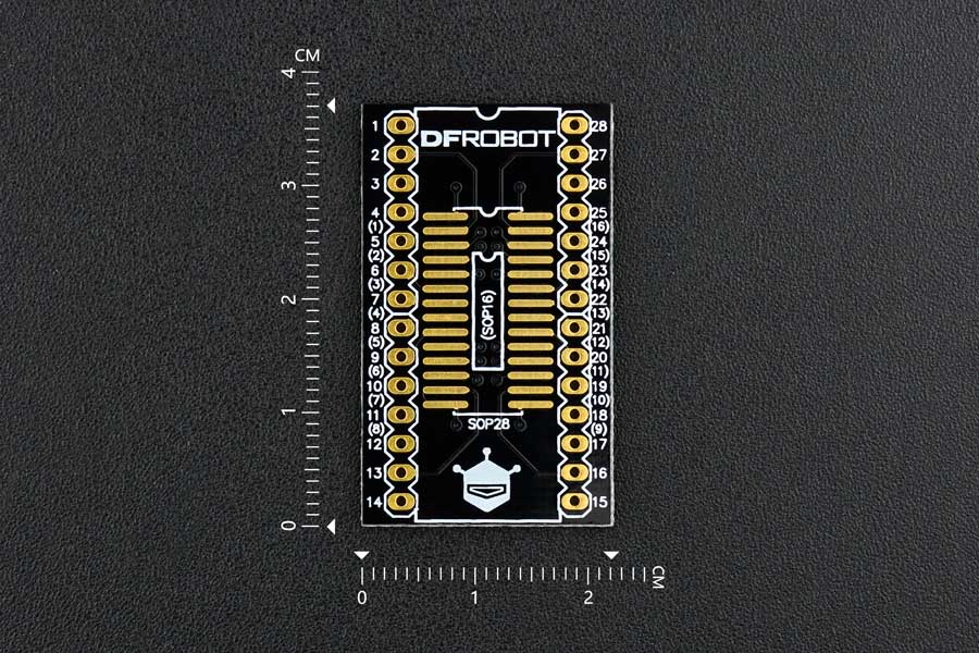 Prototyping Board - SOP8/SOP16/SOP28 - The Pi Hut