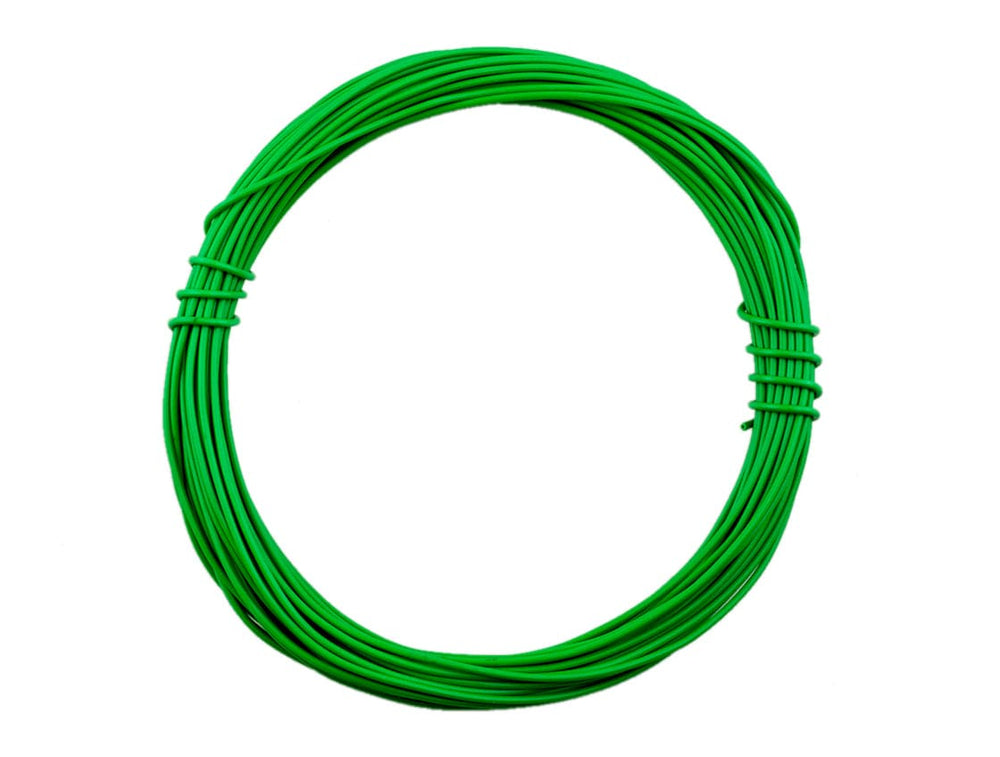 Prototyping Wire 22AWG (0.6mm) Solid Core - Green - The Pi Hut