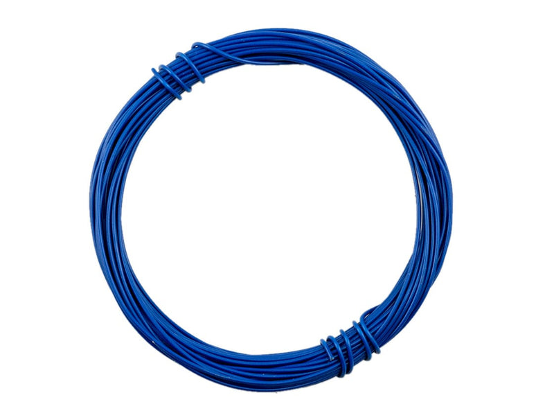 Prototyping Wire 24AWG (0.5mm) Multi-Strand Core - Blue - The Pi Hut