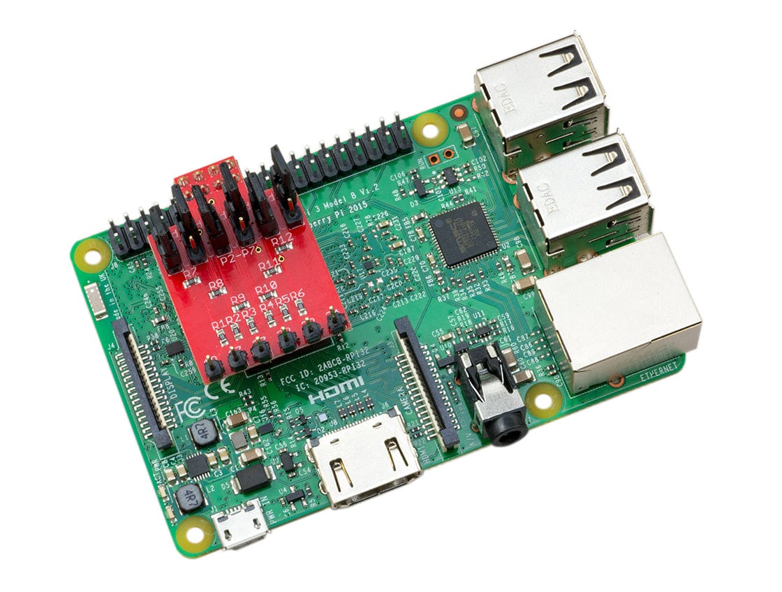 PUD Board (Pull-Up/Down Resistor Board) - The Pi Hut