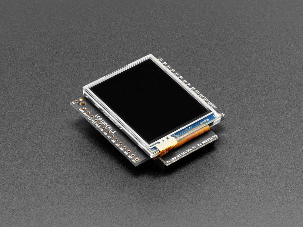 pyboard Color LCD Skin with Resistive Touch - The Pi Hut