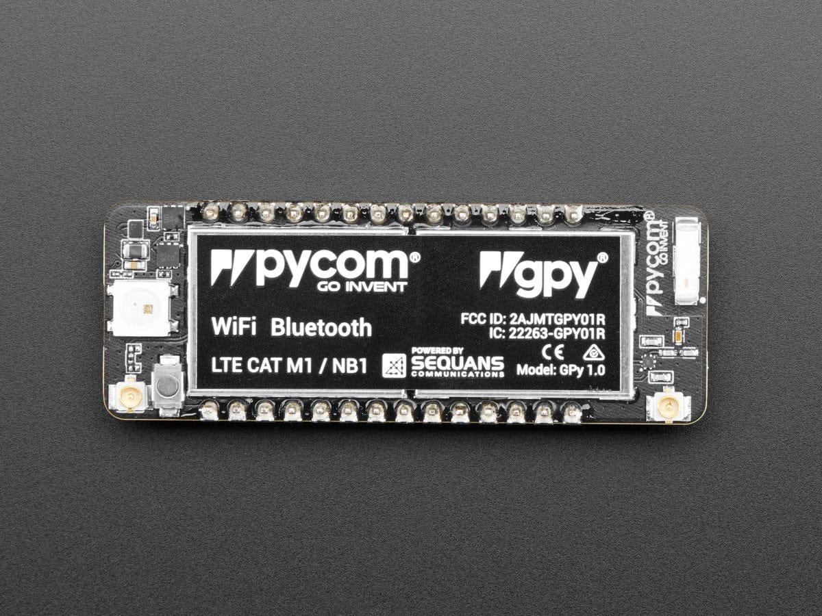 Pycom GPy - WiFi, Bluetooth LE and LTE-M - The Pi Hut