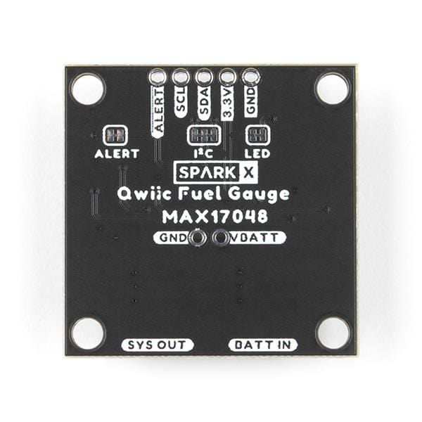 Qwiic Fuel Gauge - MAX17048 - The Pi Hut