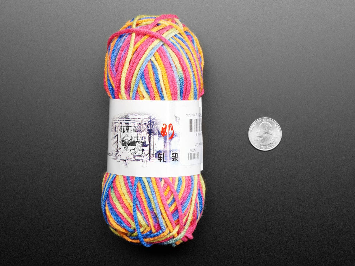 Rainbow Crafting Yarn - The Pi Hut