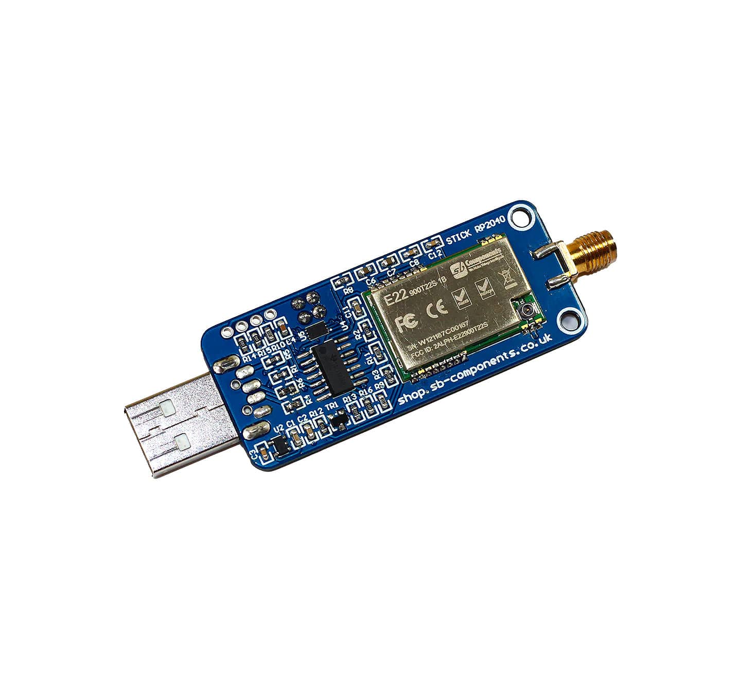 RangePi - 868MHz LoRa RP2040 USB Stick - The Pi Hut