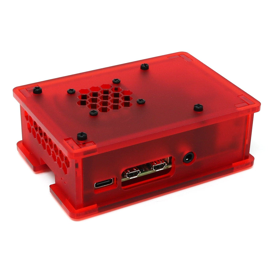 Raspberry Pi 4 Case (With Cooling Fan) (v3.0) The Pi Hut