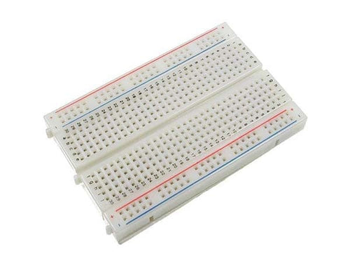 Half-Size Breadboard - White | The Pi Hut