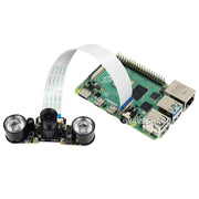 Raspberry Pi Camera Board - Night Vision & Adjustable-Focus Lens (5MP) - The Pi Hut