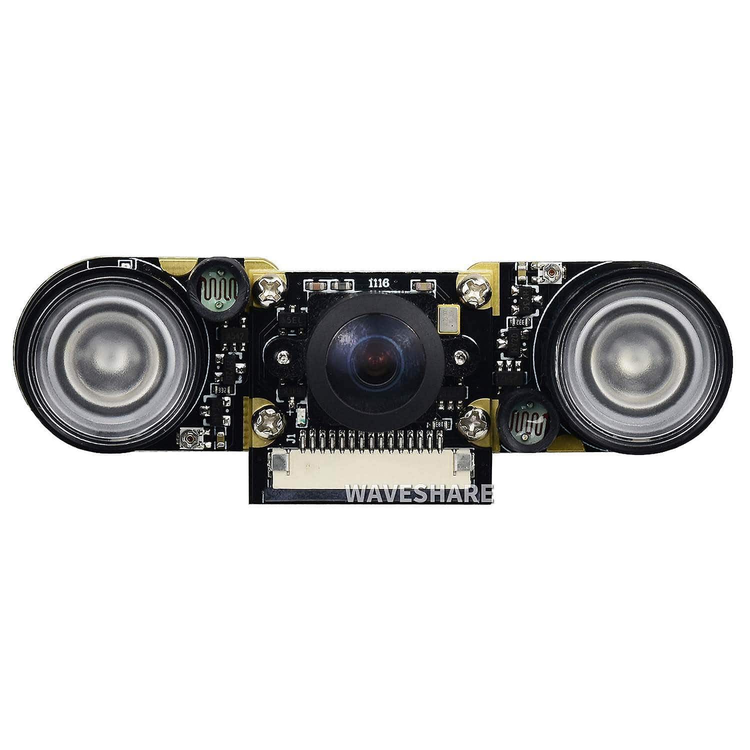 Raspberry Pi Camera Board - Night Vision & Fisheye 160° Lens (5MP) - The Pi Hut